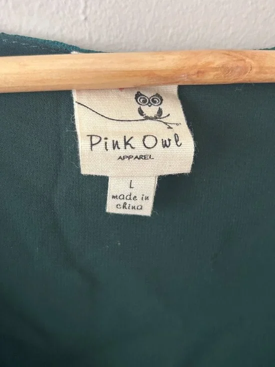 ModCloth Green Bell Sleeve Fit and Flare Dress - Picture 4 of 6